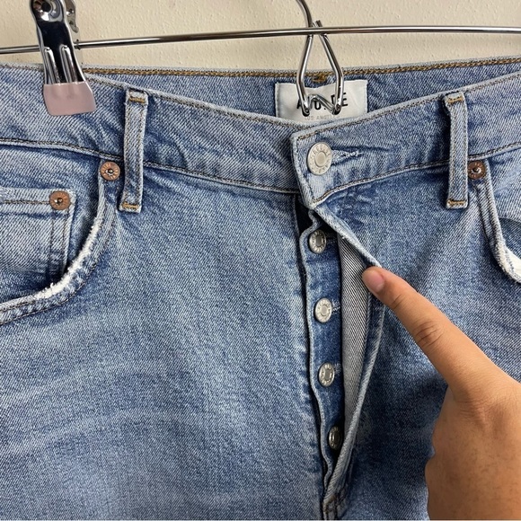 Agolde Riley High Rise Straight - Picture 6 of 10